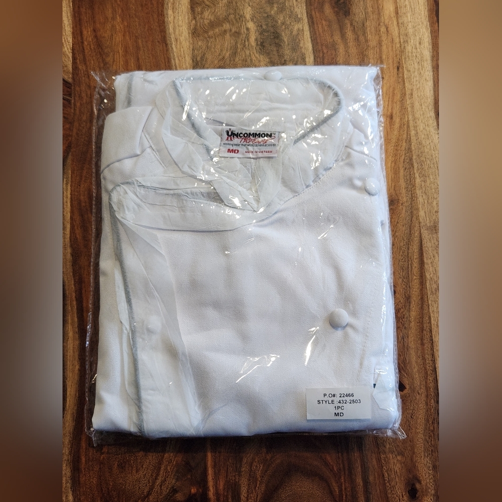 Murano Executive Chef Coat #0432 NWOT - Picture 4 of 5